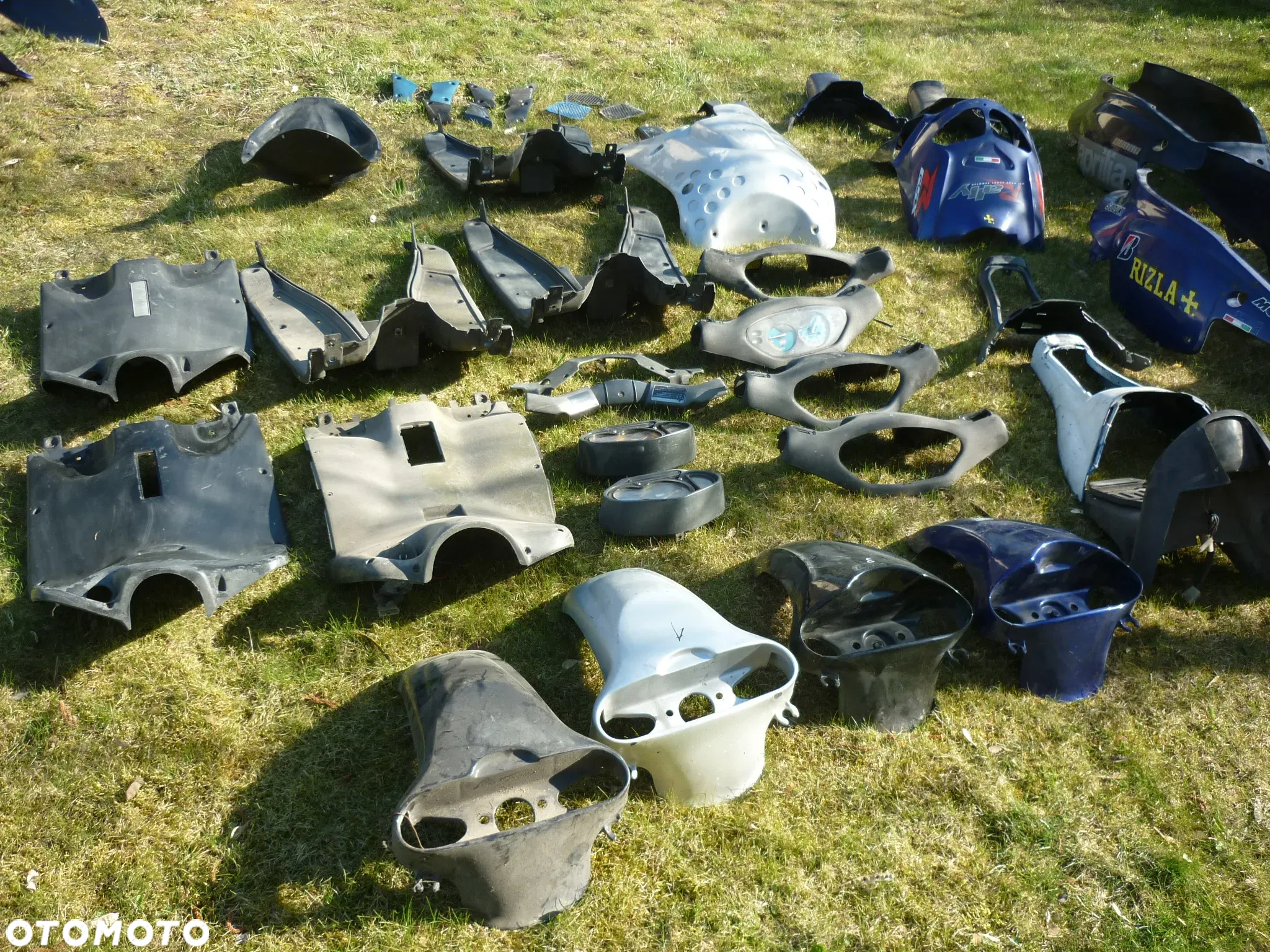 Błotnik lampa owiewka osłona licznik Aprilia SR 50, Rally - 13