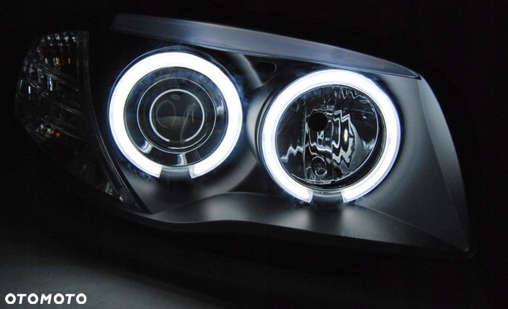 Reflektor Lampa kpl Diody Soczewka Clear Black BMW 1 e81 e82 e87 e88 - 3
