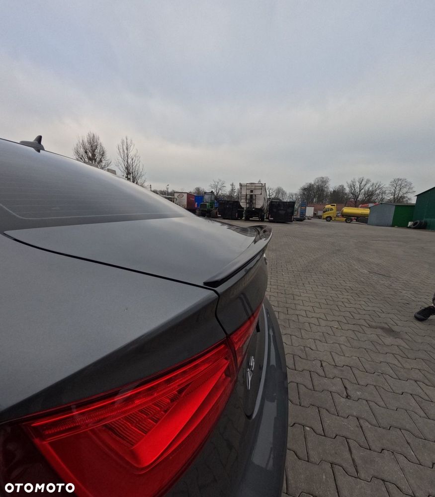 Audi A3 8V 2013/2020 Lotka Spoiler Spojler Dokładka Czarny Połysk - 5