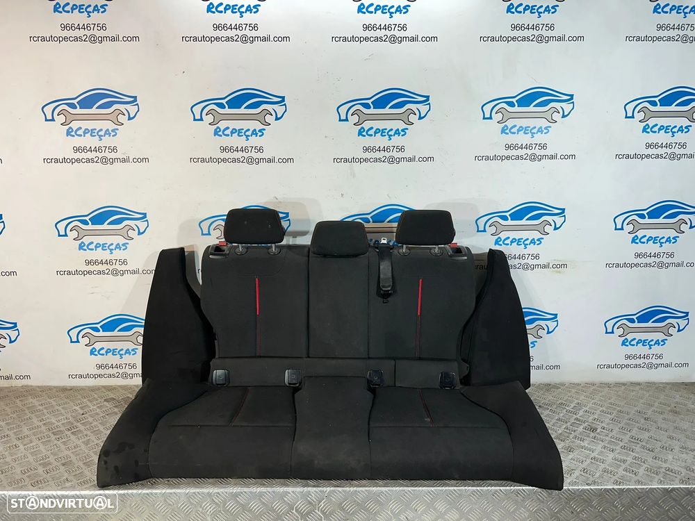 .Conjunto Bancos Originais BMW Pack M Serie 1 F21 3 Portas Tecido - 5