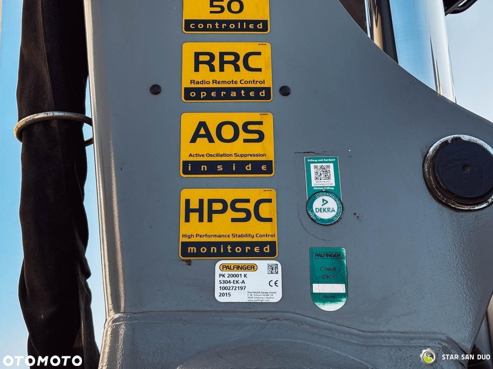 Mercedes-Benz AROCS 1851 4x4 PALFINGER PK 20002 HDS Żuraw Crane Kran - 29