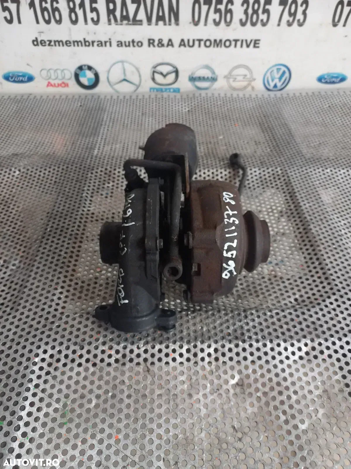 Turbo Turbina Citroen Peugeot Ford Volvo Mazda 1.6 Hdi Tdci Diesel Cod  - Dezmembrari Arad - 4
