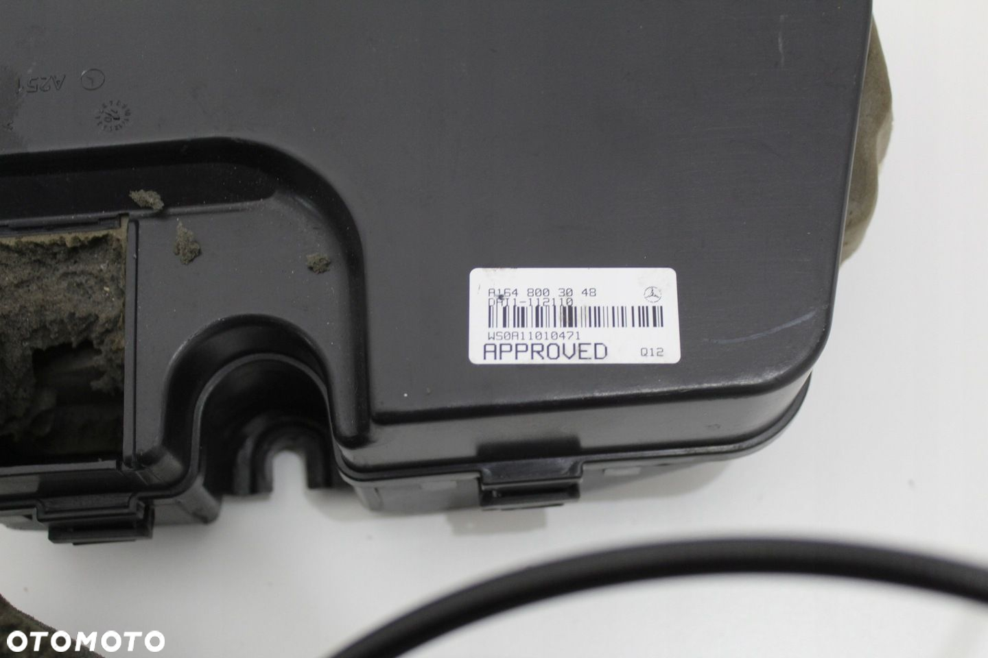Pompa klapy automatycznej siłownik kpl OE Mercedes ML W164 Lift A1648003048 - 4