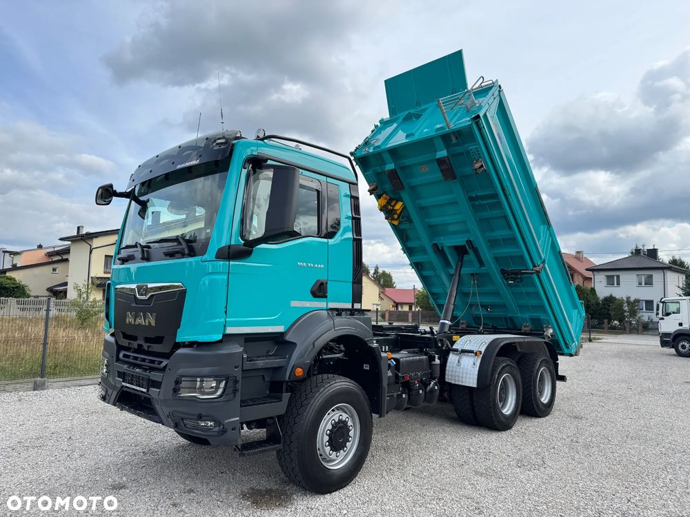 MAN TGS 33.440, 6x6, MEILLER KIPPER - BORDMATIC - 2