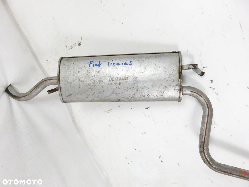 TŁUMIK KOŃCOWY FIAT SEICENTO 0.9 - 4