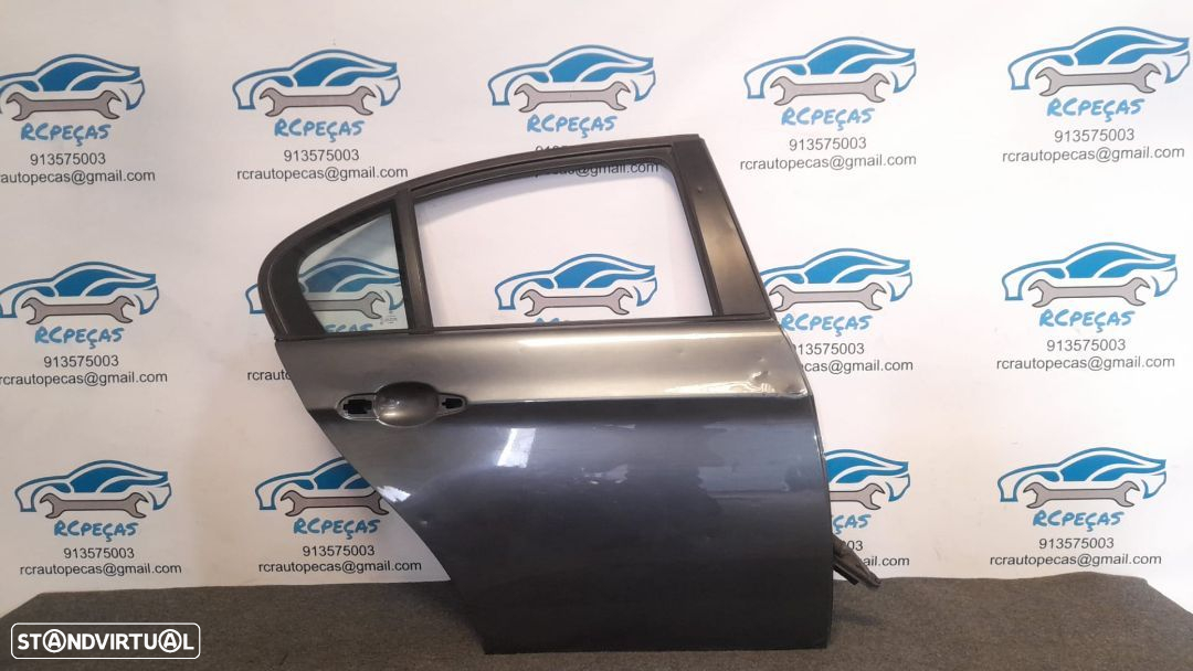 PORTA PORTAS TRASEIRA TRÁS DIREITA BMW 41007203648 7203648 BMW SERIE 3 E90 SEDAN CARRO FECHO ELEVADOR MOTOR PUXADOR VIDRO - 6