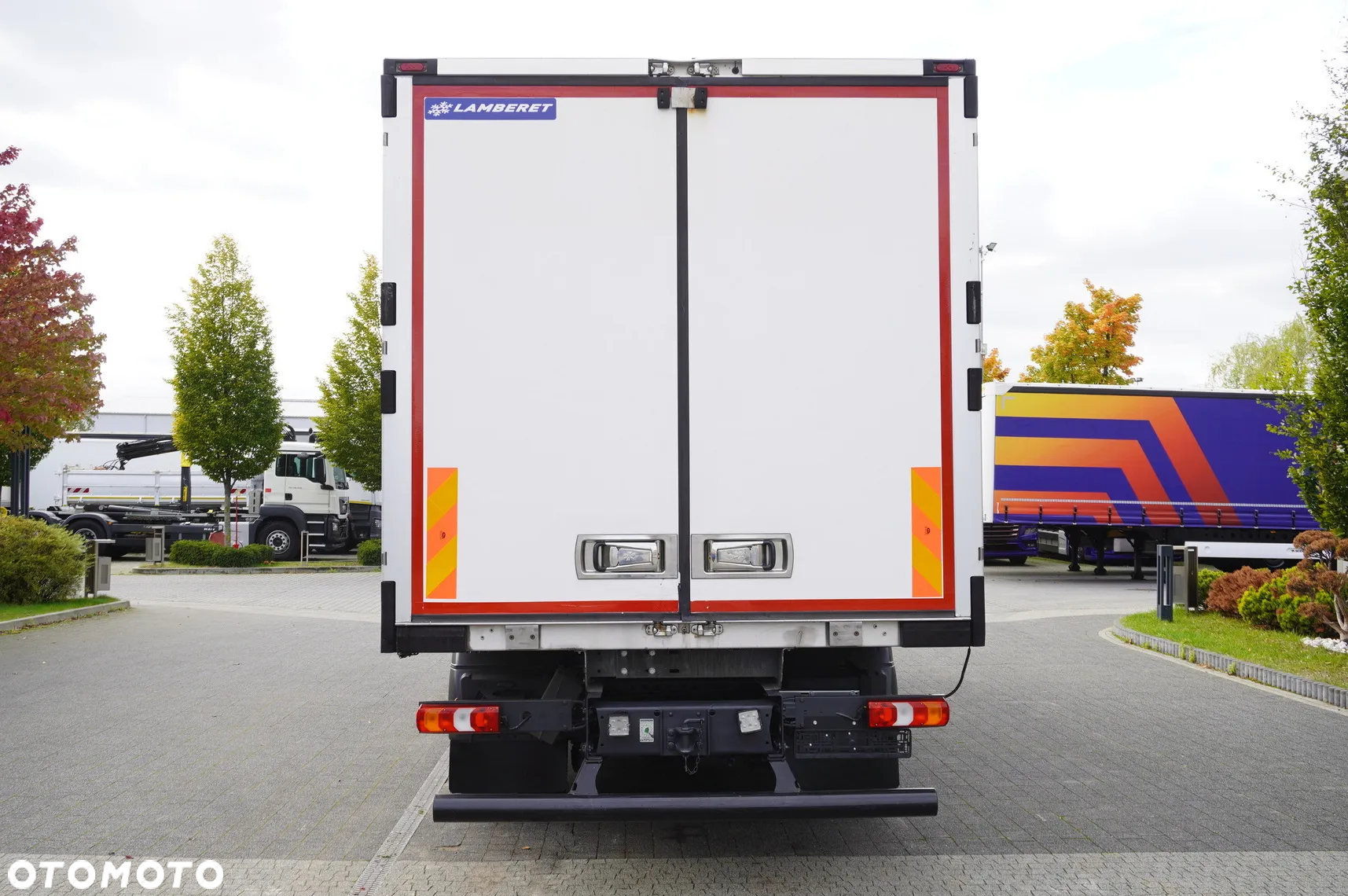 Mercedes-Benz Atego 1530 E6 chłodnia Lamberet 17 palet / ładowność 7t - 5