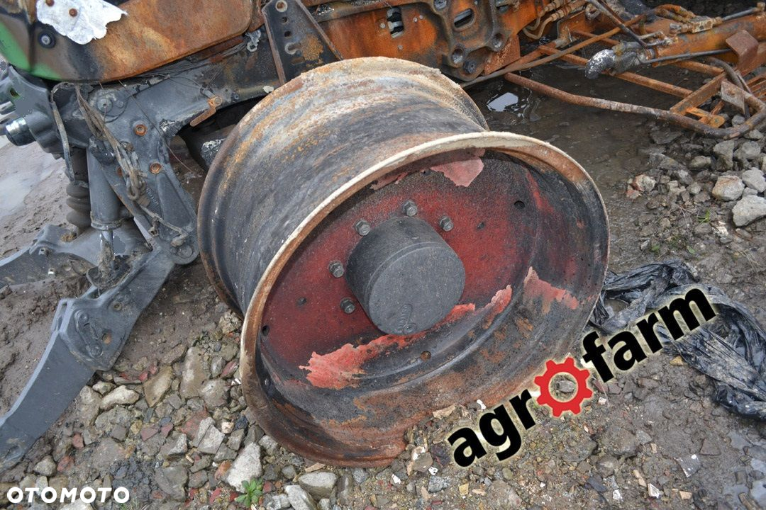 Fendt części Vario 516 515 511 silnik wał skrzynia most oś głowica zwolnica obudowa blok piasta - 4