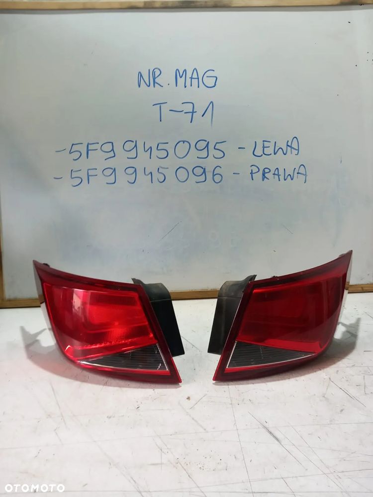 LAMPA  LEWA TYŁ TYLNA SEAT LEON III KOMBI 5F9945095 5F9945096 - 1