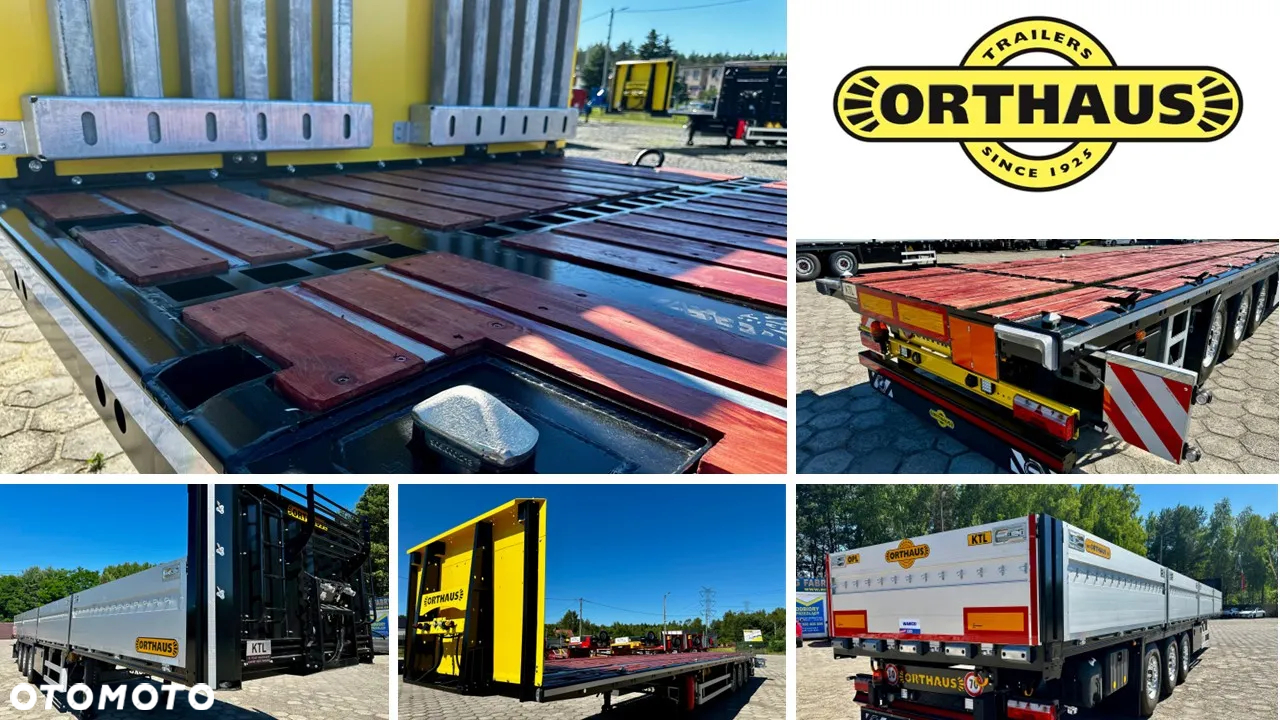 Orthaus Naczepa Platforma UNIWERSALNA / Burtowa / STOCK !! - 2