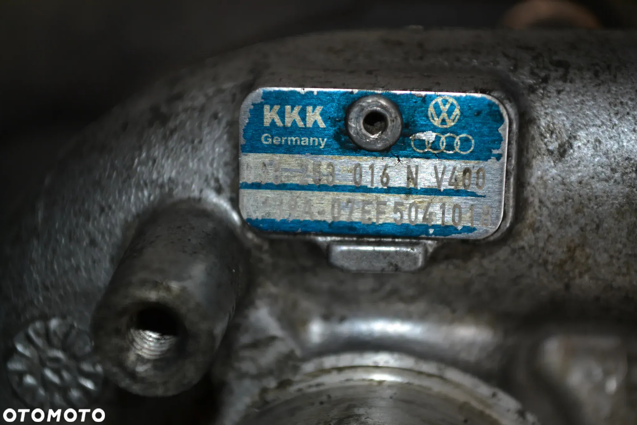 VW AUDI SEAT SKODA 1,9 TDI AXR 101 KM TURBOSPRĘŻARKA TURBO 038253016N - 5