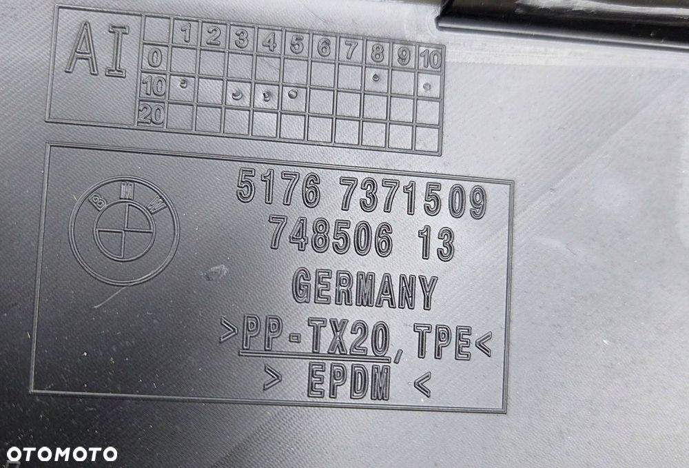 bmw m8 f91 f92 g14 g15 osłona maskownica błotnika lewy przód 7371509 - 5