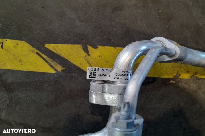 Conducta clima AC 5QB816738 5QB816738 Volkswagen VW Touran 2 [2015 - - 4