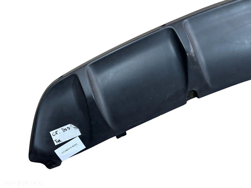 CITROEN DS3 SPOILER DOKŁADKA ZDERZAKA TYLNEGO UŻYWANE OE 9683741170 - 2