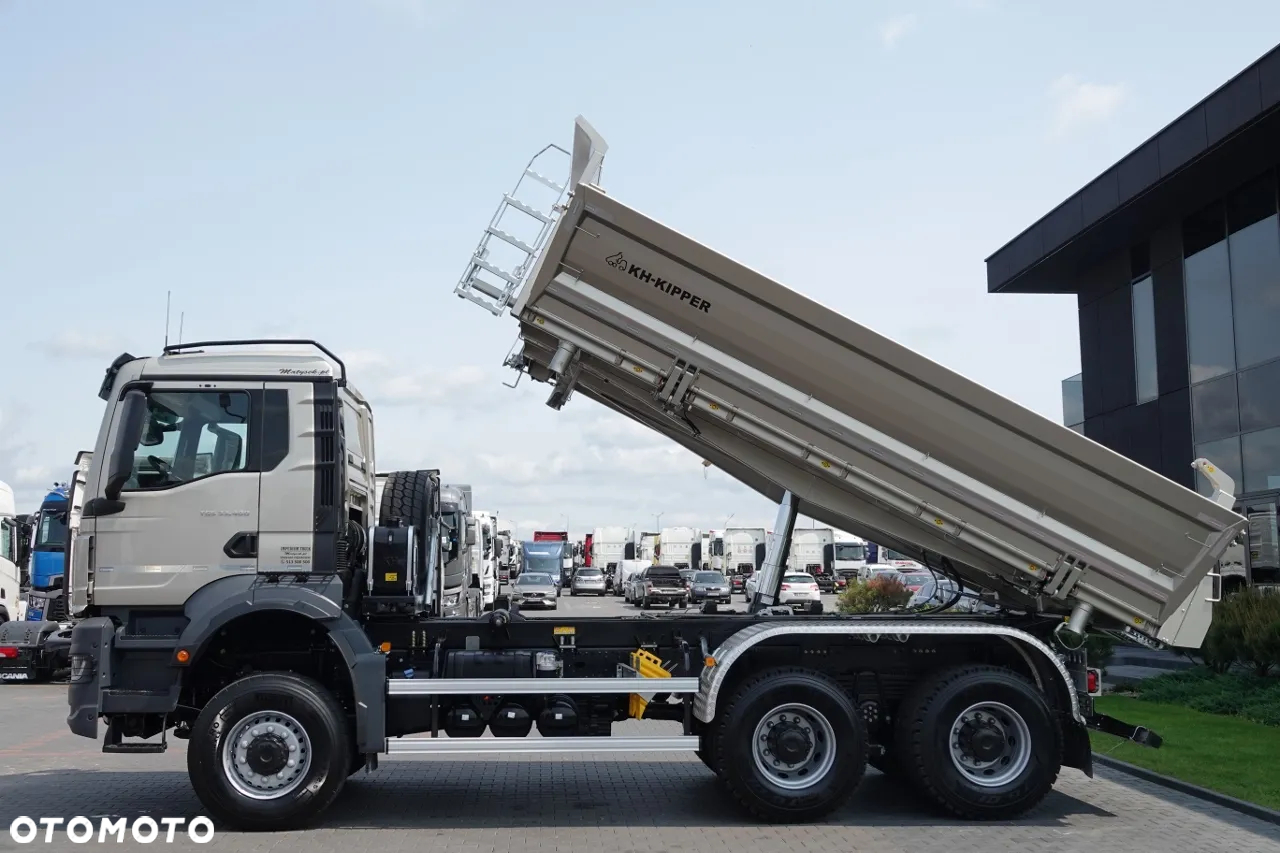MAN TGS 33.480 / 6X6 / WYWROTKA 3 STRONNA / BORDMATIC / KH KIPPER / AUTOMAT / HARDOX  / BOGATA OPCJA / FABRYCZNIE NOWY / 2025 - 5