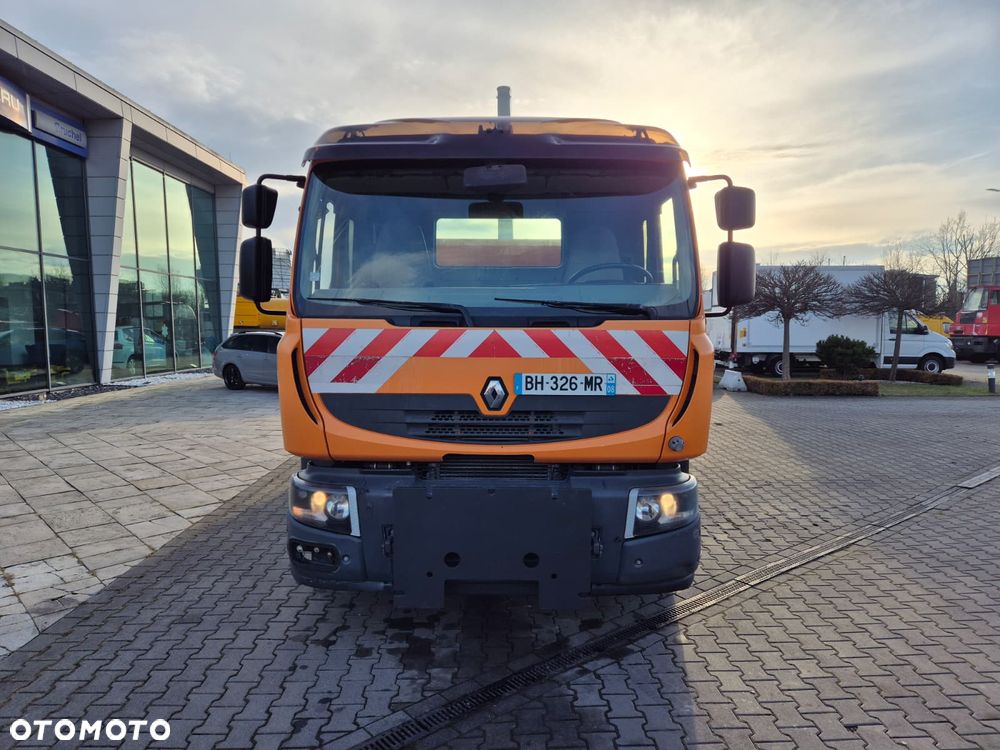 Renault PREMIUM DXI LANDER D 370 / 6X4 / WYWROTKA TYŁ / HYVA / HYDROBURTA Z BOKU / CZOŁOWNICA / NISKI PRZEBIEG / BEZWYPADKOWY / 6X4 / EURO 4 - 7