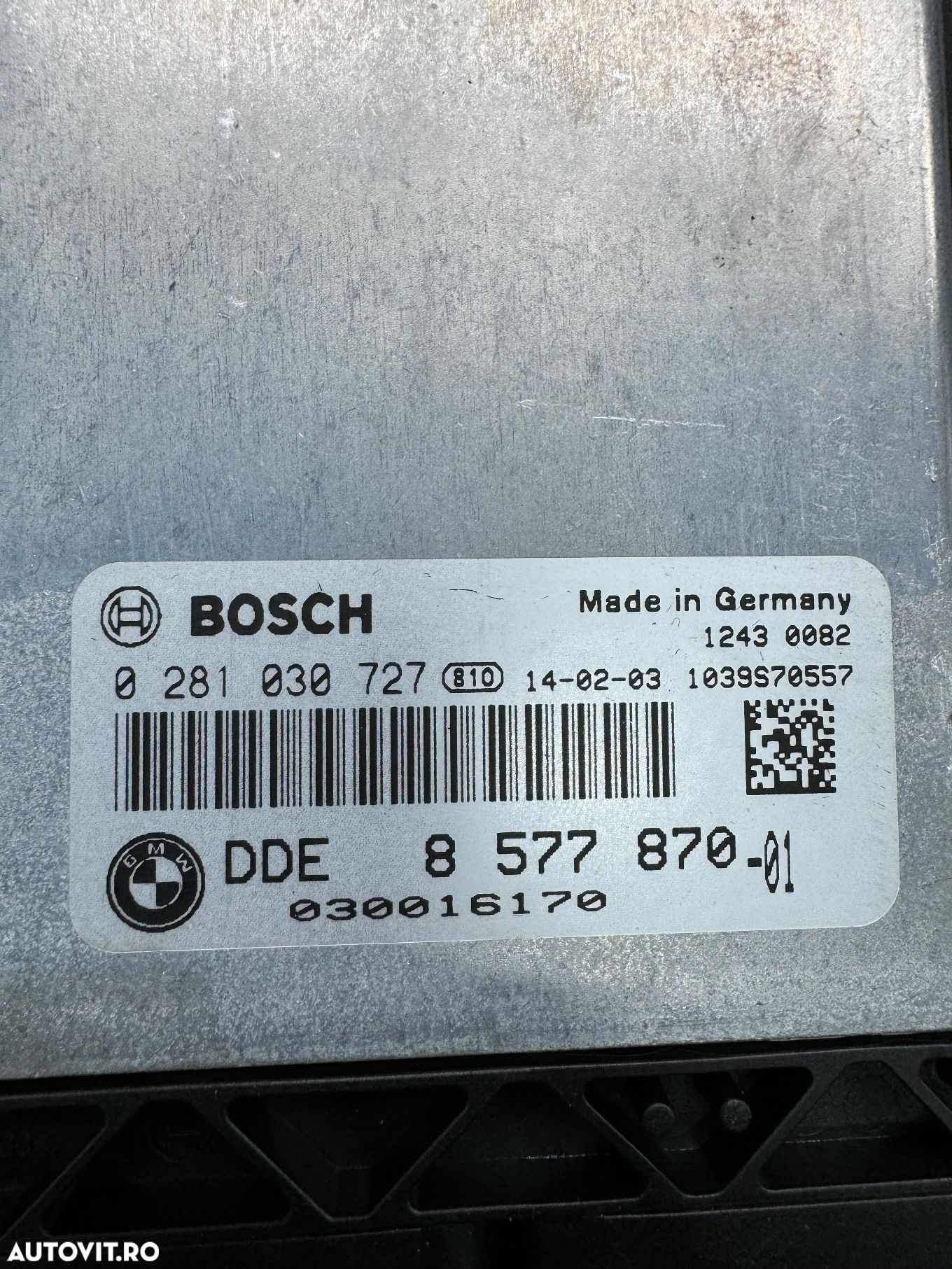 Calculator motor ECU bmw x5 f15 2.5d x drive n47 - 1