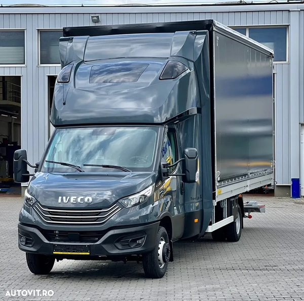 Iveco DAILY 3,0 TURBO 160 CP PREVAZUT CU SUPRASTRUCTURA CU PRELATA SI LIFT