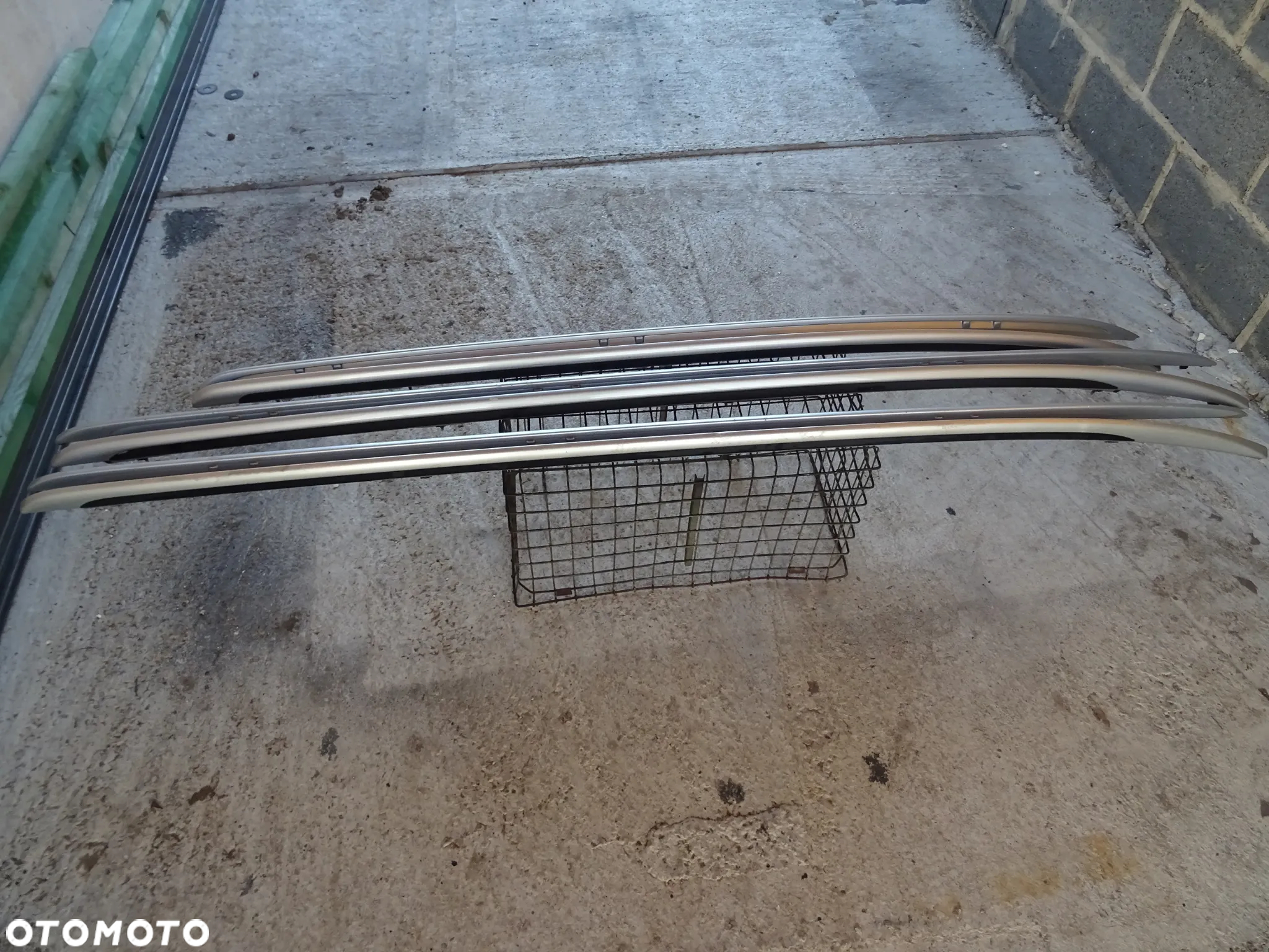 OPEL VECTRA C KOMBI RELINGI DACHOWE PRAWY LEWY SREBRNE - 8