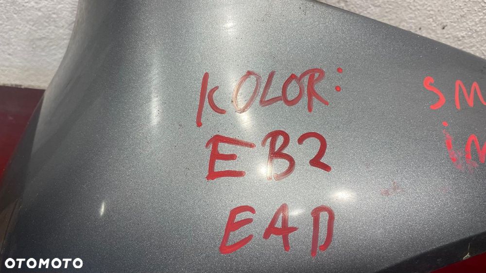 BŁOTNIK PRAWY TYŁ TYLNY SMART FORTWO KOLOR :EB2 EAD - 10