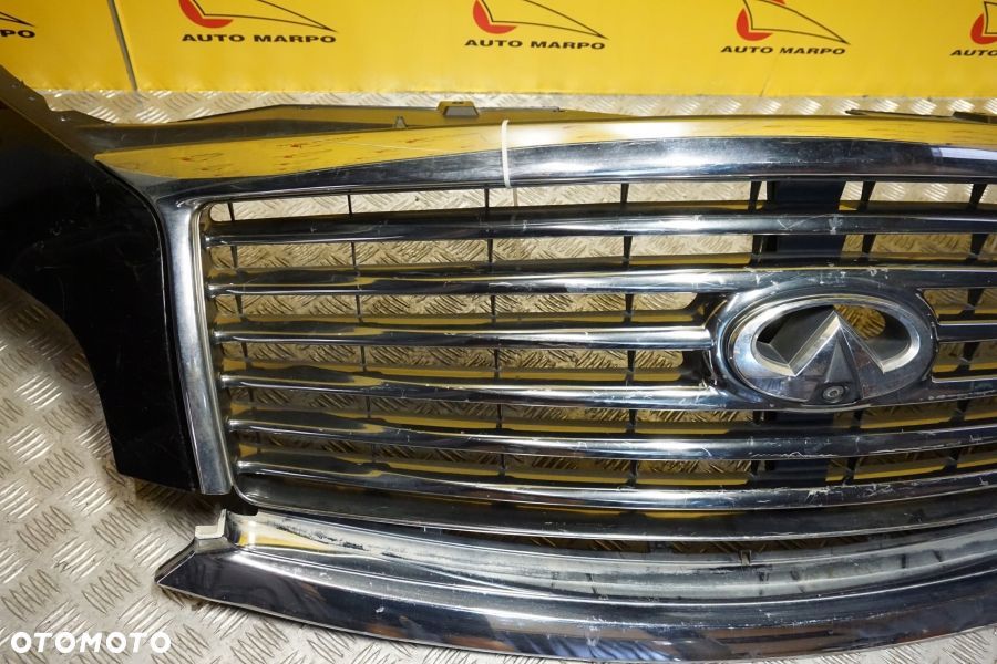 INFINITI QX QX56 QX80 2011 - 2018 Zderzak Przód Atrapa Grill Kamera USA - 6