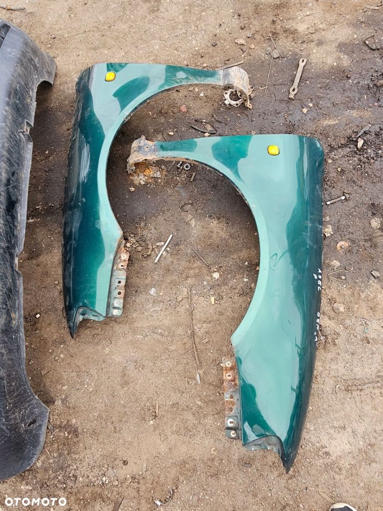 PAS PRZEDNI ZDERZAK BŁOTNIK LAMPA MASKA AUDI A3 8L EU ZIELONY 3D - 4