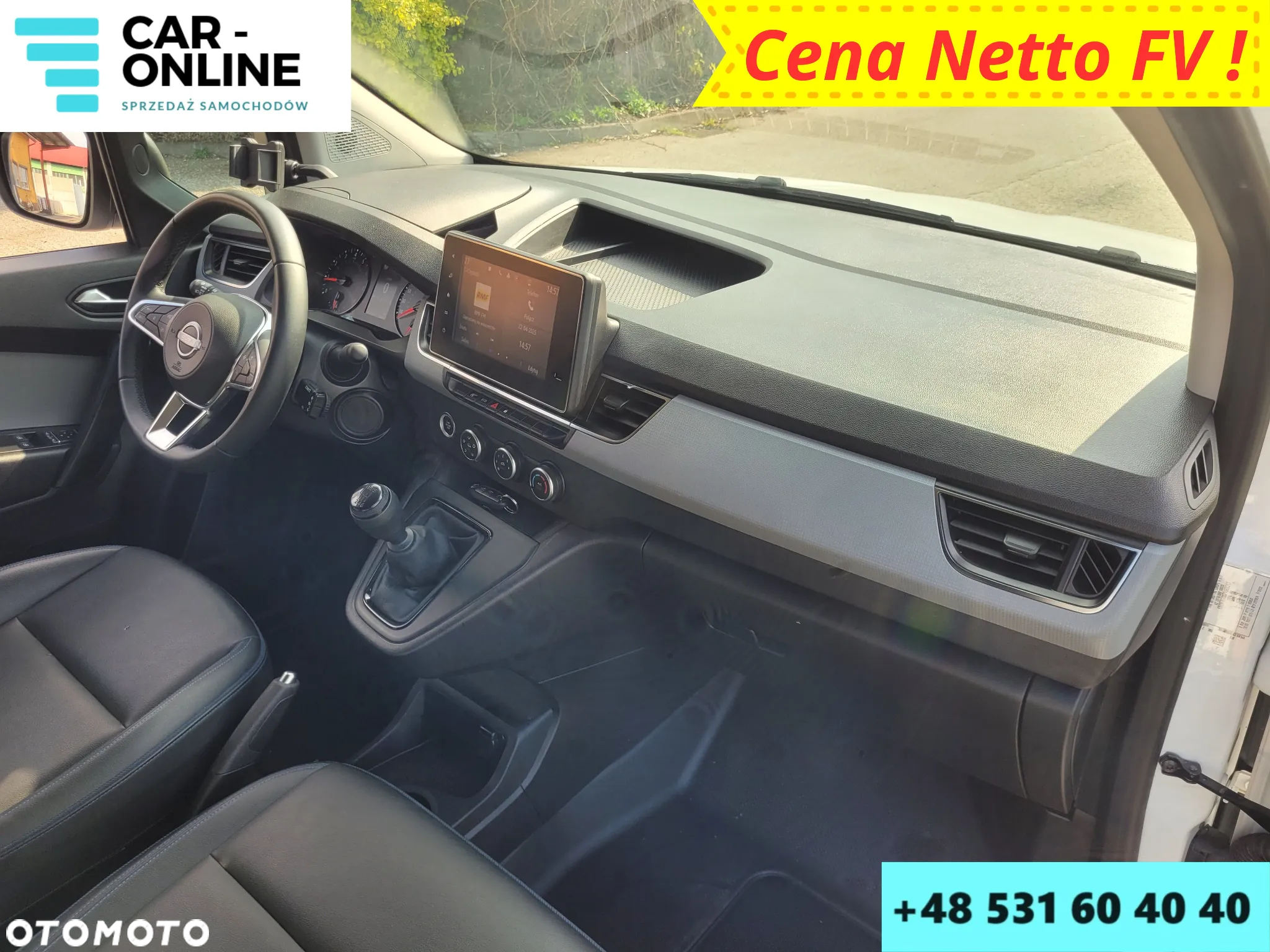Nissan TOWNSTAR 1.3 Turbo 130 KM*VAN*3 osobowy !*PDC*FV23% - 13