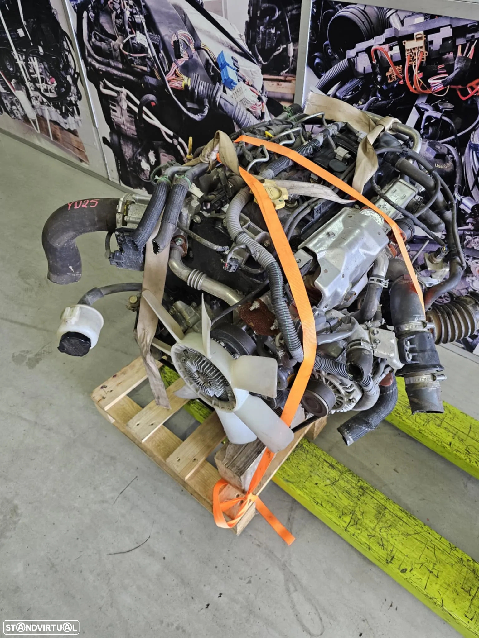 Motor Nissan Cabstar 2.5 DCI, ref YD25 2008 - 2