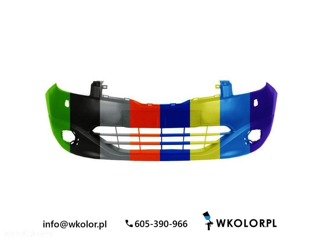 NOWY ZDERZAK NISSAN QASHQAI 2007-2013 LAKIEROWANY W KOLOR - 1