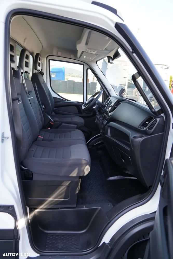 Iveco DAILY 35-160 / CONTAINER - 4,3 M / DHOLLANDIA LIFT - 750 KG / 3 LOCURI / DOUĂ / IMPORTAT / - 33