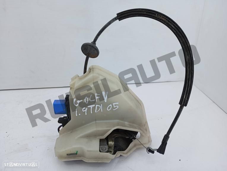 Fechadura Porta Trás Esquerda  Vw Golf V (1k) [2003_2009] 1.9 T - 1