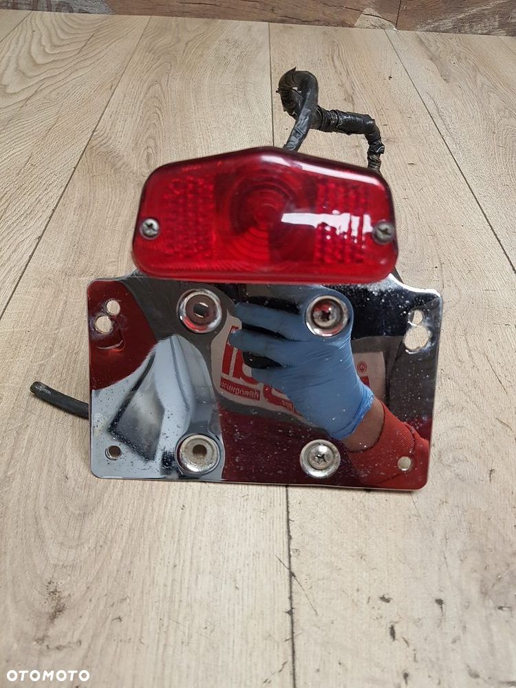 Uchwyt tablicy boczny lampa Chopper - 2