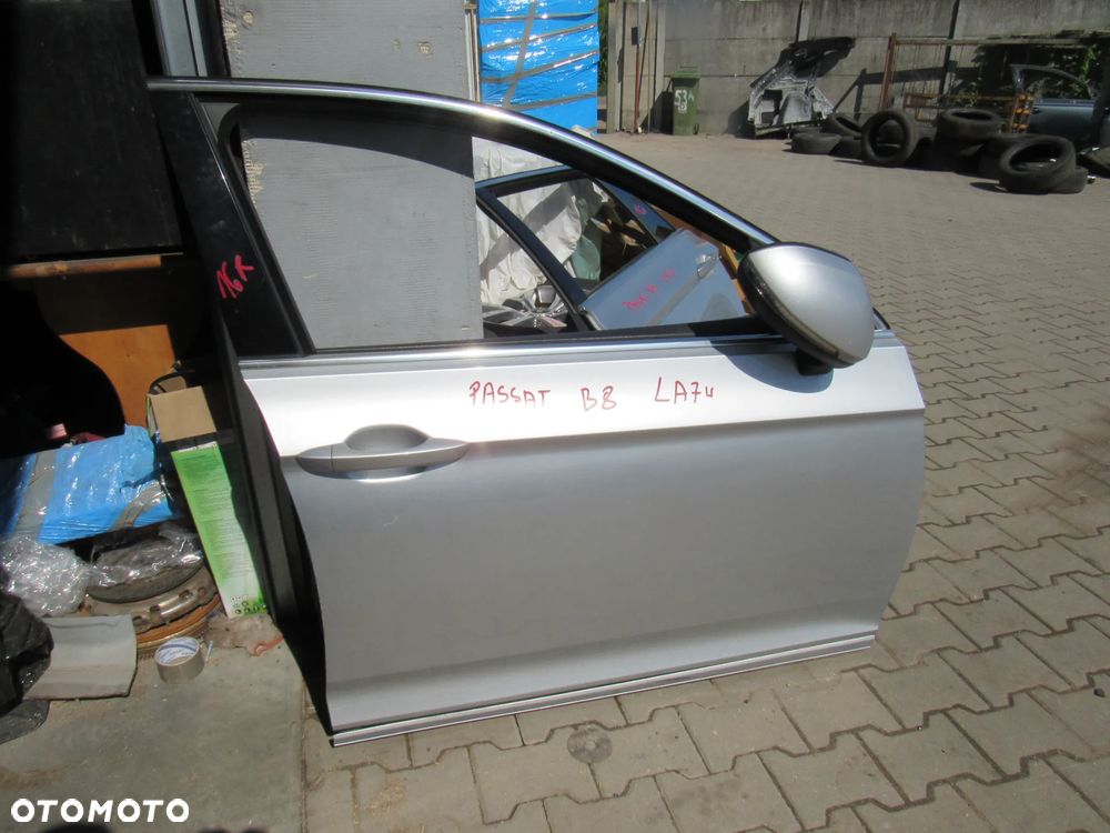 volkswagen passat b8 la7w przednie prawe drzwi - 1