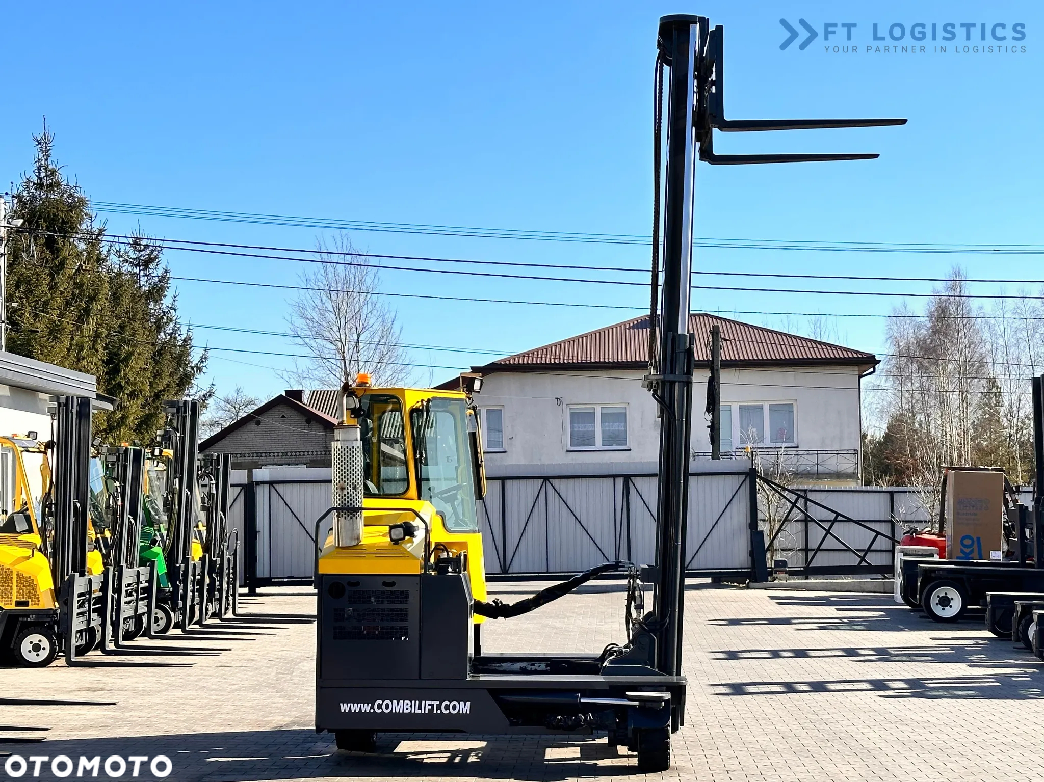 Combilift C4000 / LPG / DUPLEX / 4100MM / WAGA / PRZESÓW WIDEŁ / JAK NOWY - 28