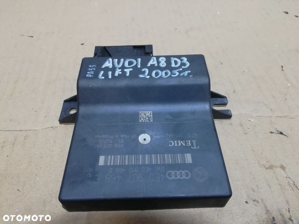 MODUŁ STEROWNIK GATEWAY 4E0907468E AUDI A8 D3