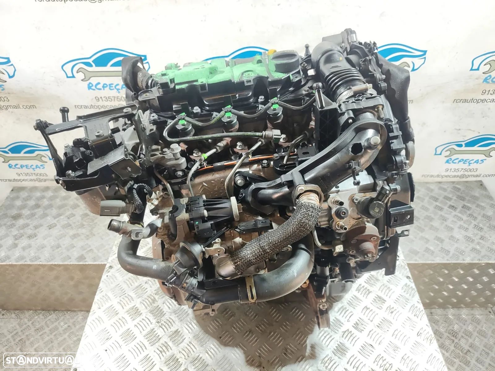 Motor Completo Ford Fiesta Mk6 VI 6 1.6 TDCI 95cv TZJB T2JB - 1
