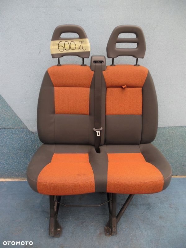 DUCATO BOXER JUMPER 2006- fotel PODWÓJNY KANAPA pasażera prawy ze STOLIKIEM - 1