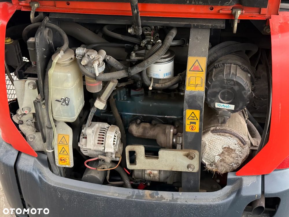 Kubota * Sprowadzona * Minikoparka * Kubota KX 016-4 * - 12