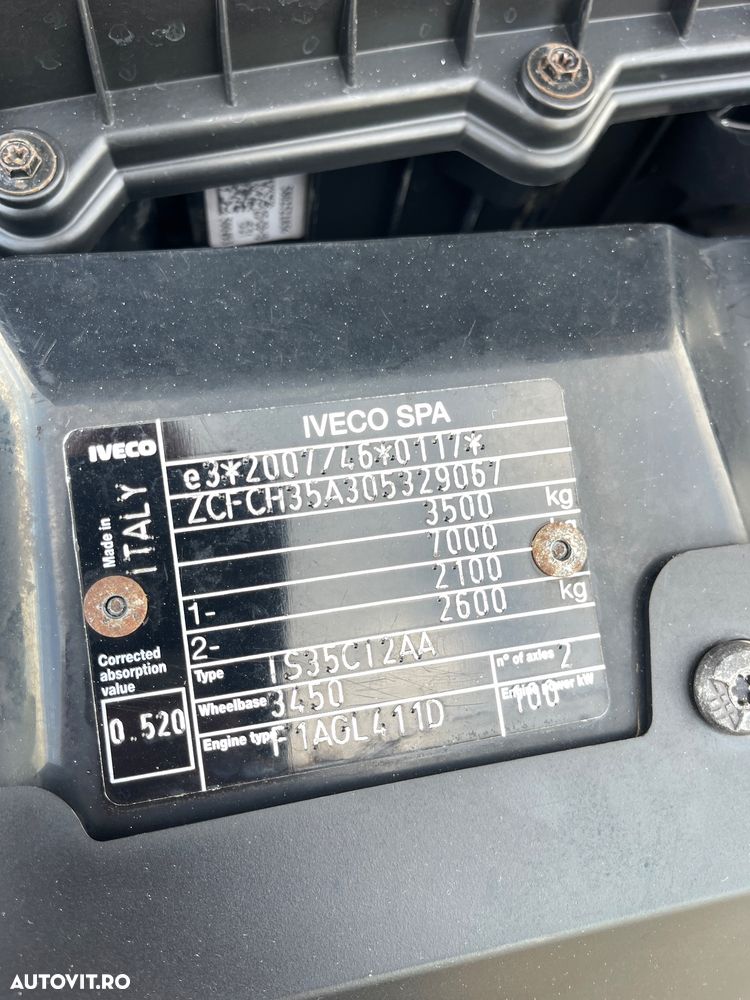 Iveco Daily 35C14 PUNTE DUBLA  FRIGORIFIC - 34
