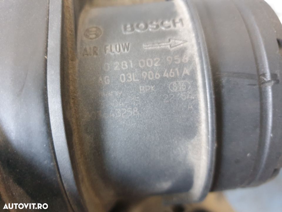 debitmetru audi a4 b8 2.0 tdi  03l906461a 0281002956 - 2