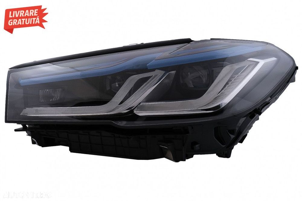 Faruri LED BMW Seria 5 G30 G31 Sedan Touring (2017-2019) LCI Design - 3
