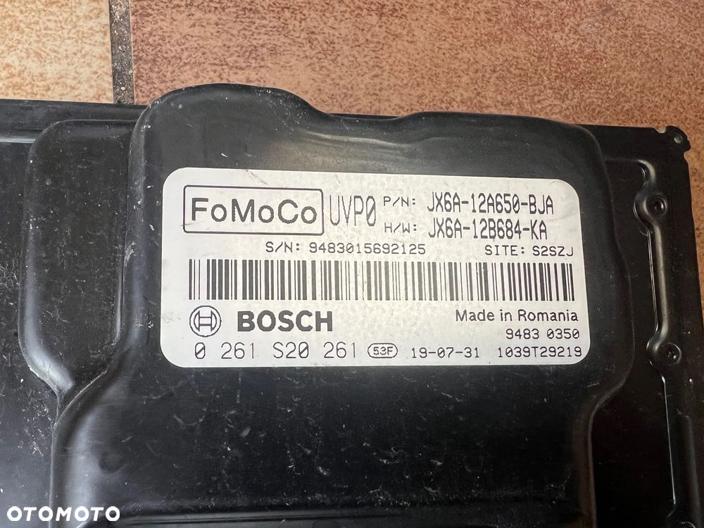 ZESTAW STAROWY DO ODPAŁKI LICZNIK KOMPUTER STACYJAK BCM ABS FORD FOCUS MK4 1.0 ECOBOOST JX7T-14F094-BAA JX6A-12A650-BJA JX6T-156004-ECG JX6T-14D068-BD ORYGINAŁ 2019 ROK  EUROPA - 6