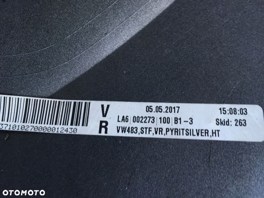 VW ARTEON SPOILER ZDERZAKA PRZEDNIEGO 3G8805903 - 3