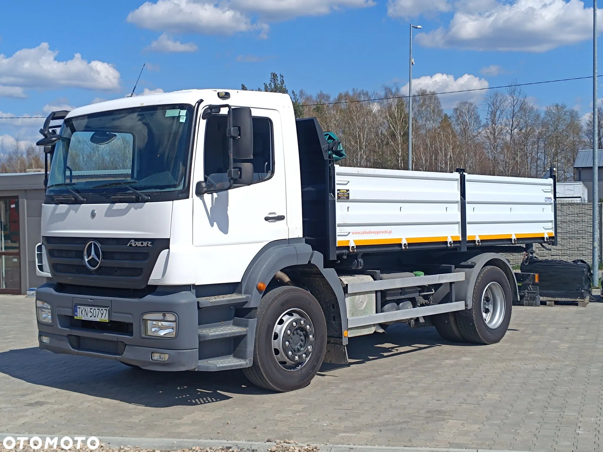 Mercedes-Benz AXOR  1829, 1824, 1823, 1828 Kiper Wywrotka Dmc 18t Ładownosc 10.500kg Idealny stan - 1