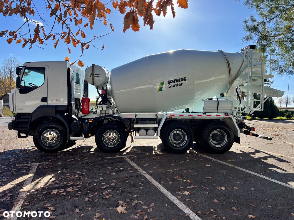 Renault KERAX 460DXI EURO5, BETONOMIESZARKA,ORGINAŁ, 8x4, Manual,STETTER SCHWING10m3, STAN IDEALNY, - 17