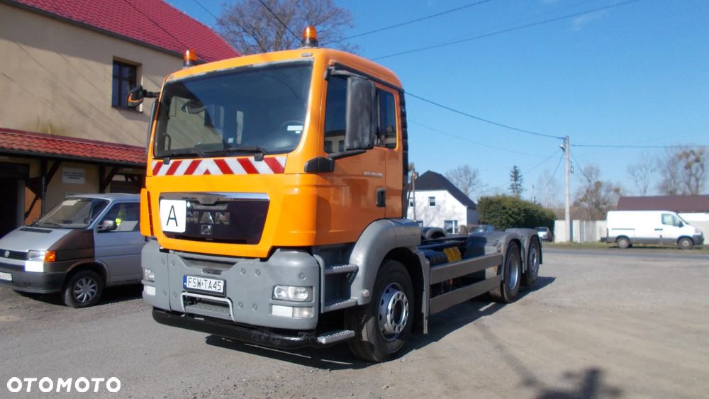 MAN TGS BECZKA ASENIZACJA, KRÓTKI ROZSTAW 410cm, EURO-5, 3-y OSIOWY, OŚ SKRĘTNA, 6x2 - 10