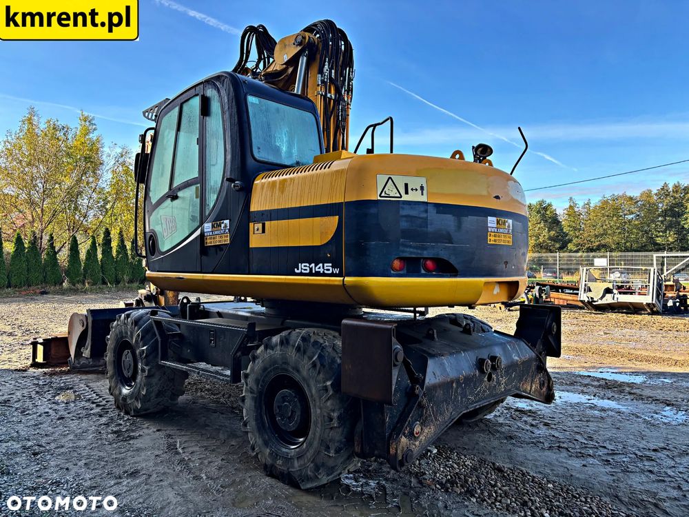 JCB JS 145 W KOPARKA KOŁOWA 2011R. | JS 130 160 313 315 CAT KOMATSU PW 140 - 15