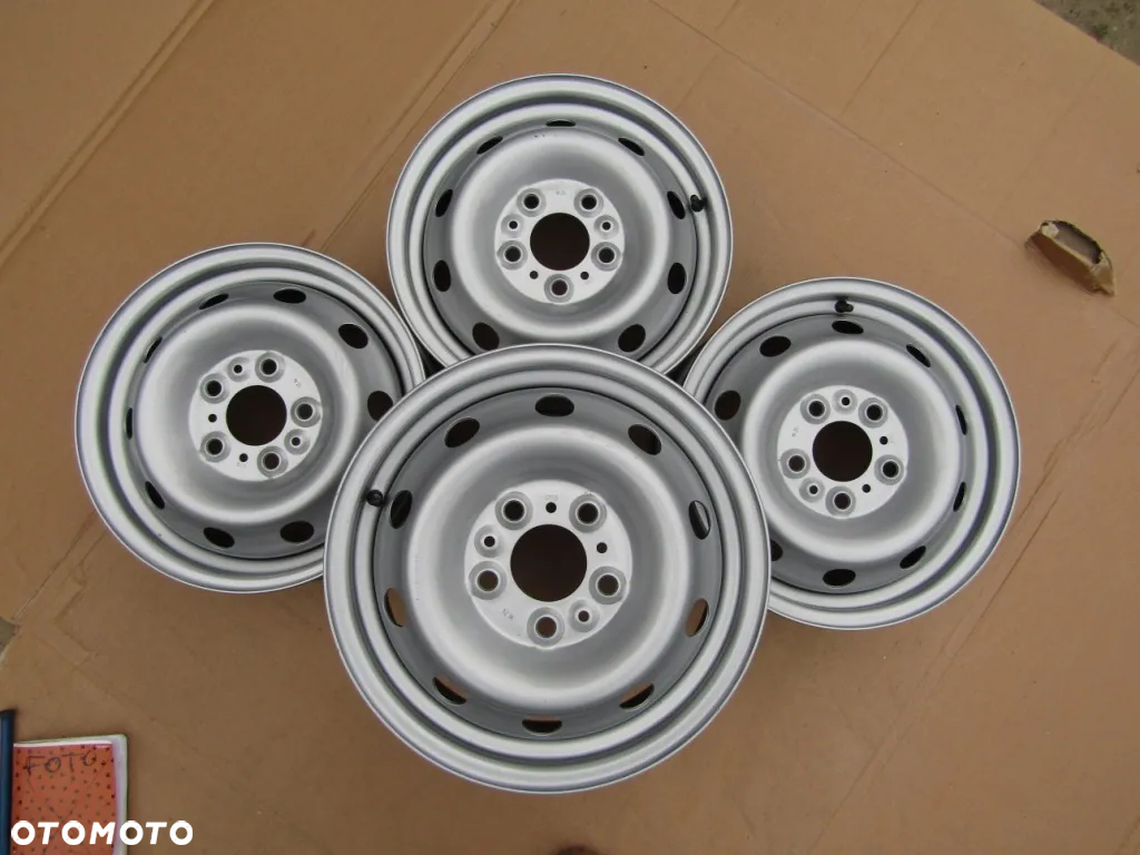 4x NOWE Felgi 15 Fiat Ducato Peugeot Boxer Citroen Jumper 6j 5x130 ET68 / NOWE - 11