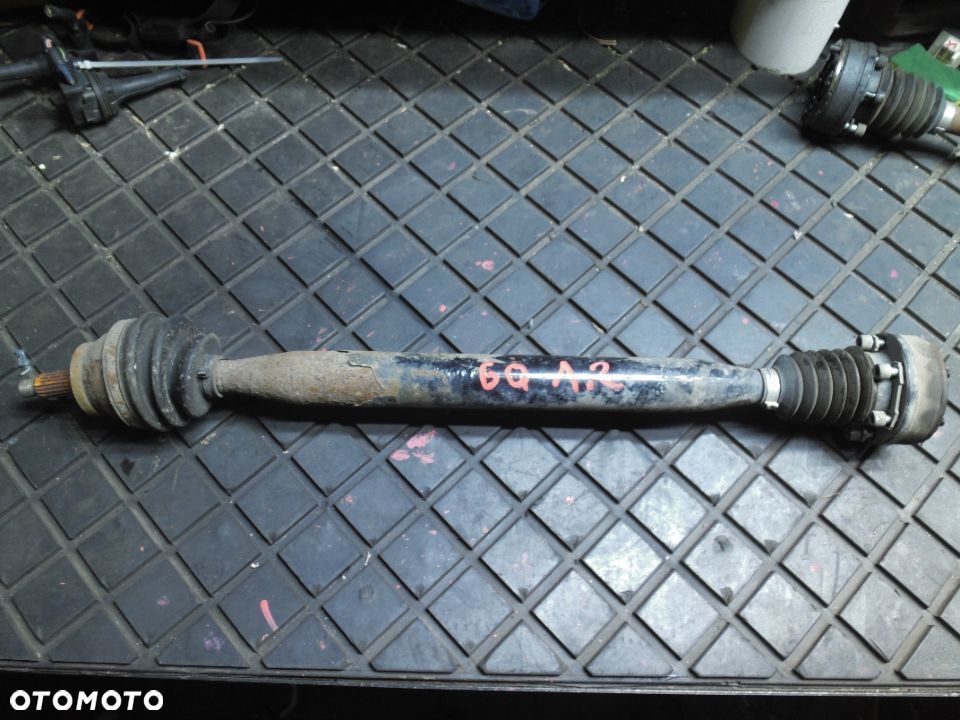 PÓŁOŚ SKODA FABIA II VW POLO 6Q SEAT IBIZA 1.2 12V PRAWA - 2