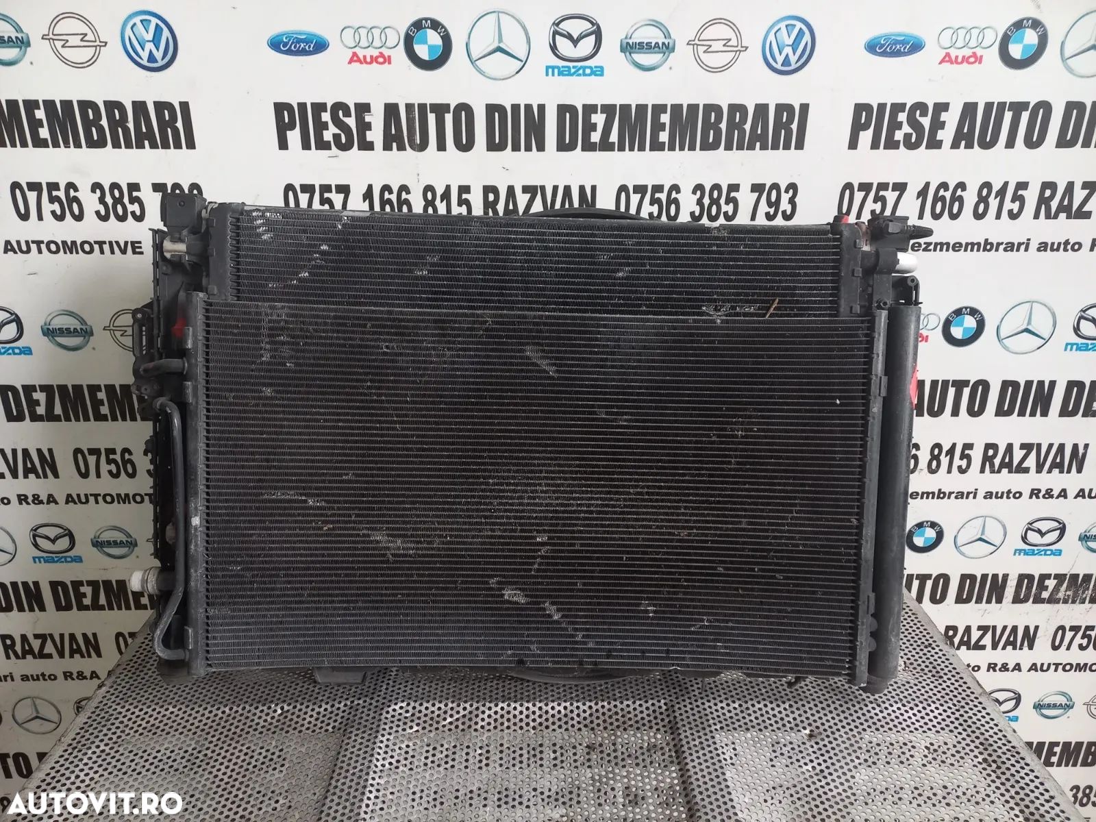 Grup Radiatoare Radiator Apa Clima Termocupla Land Rover Range Rover Discovery Suport Evouque 2.0 D - 1